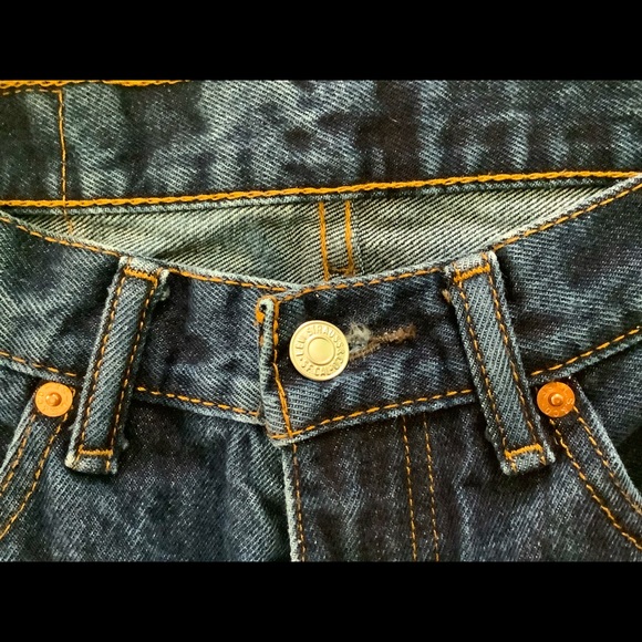 Levi’s Original 505 Red Tab Mens 31 27 - Picture 2 of 4